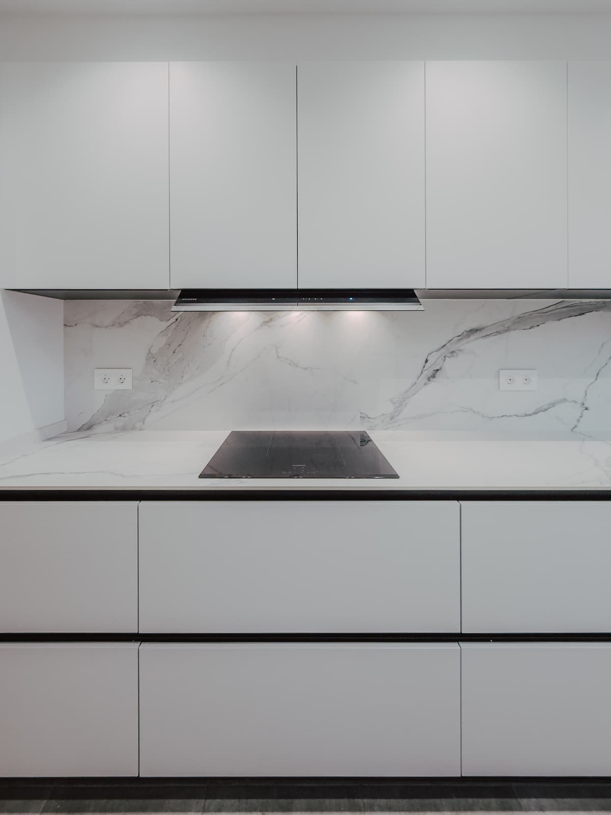 Cocina minimalista en Galleteras · vista 4
