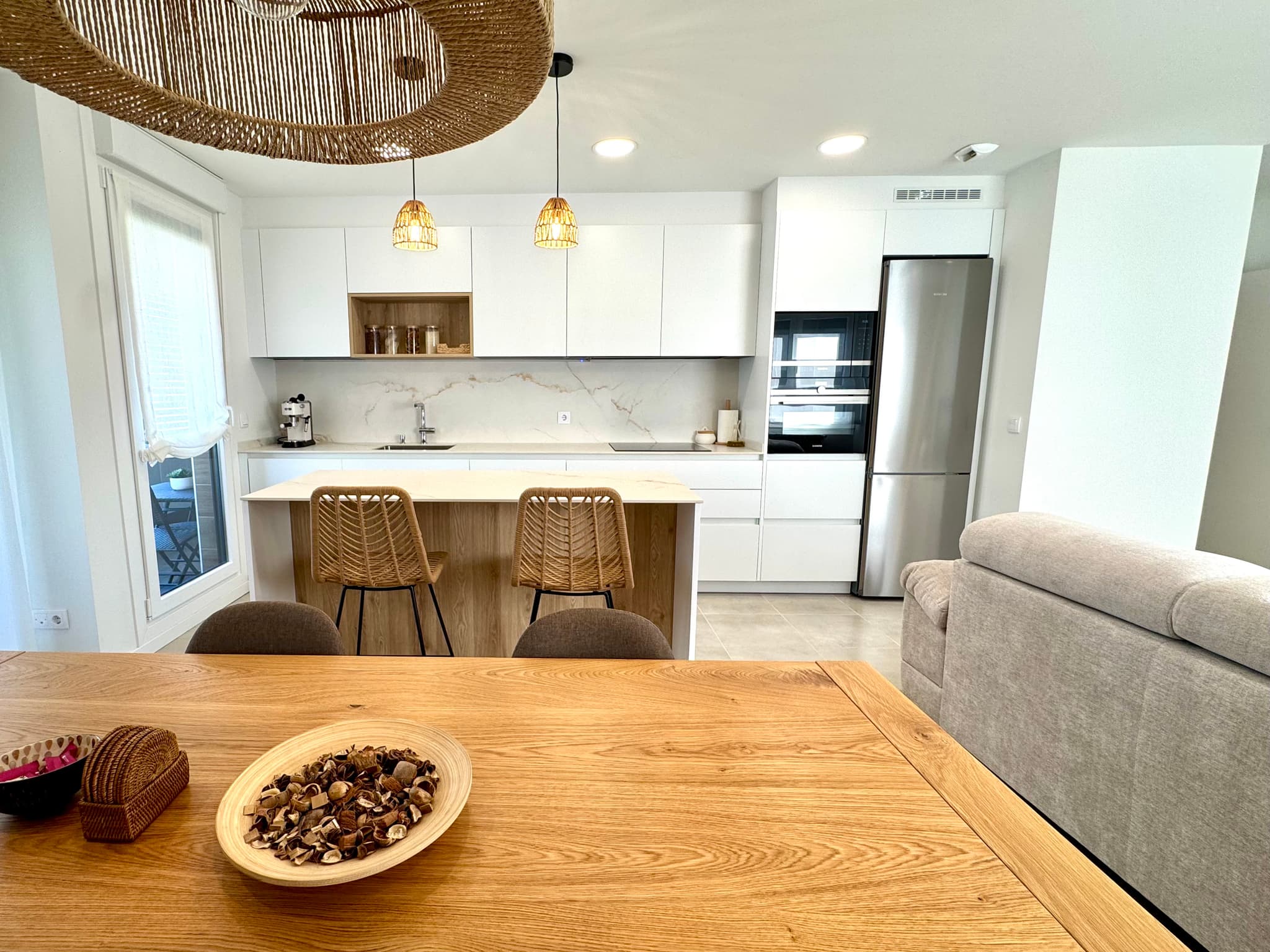 Cocina con Isla Central en Bizkaia - Imagen 1