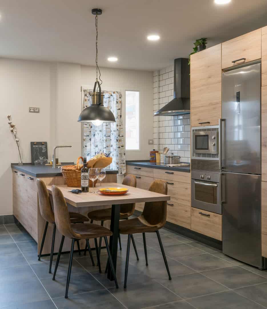 Cocina rústica en madera - Imagen 6