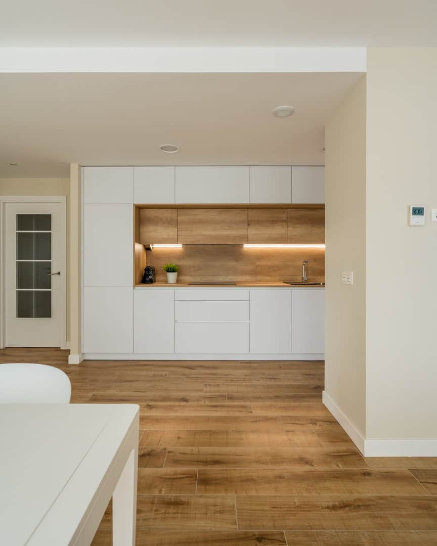 Mueble de salón antracita y madera - Imagen 3